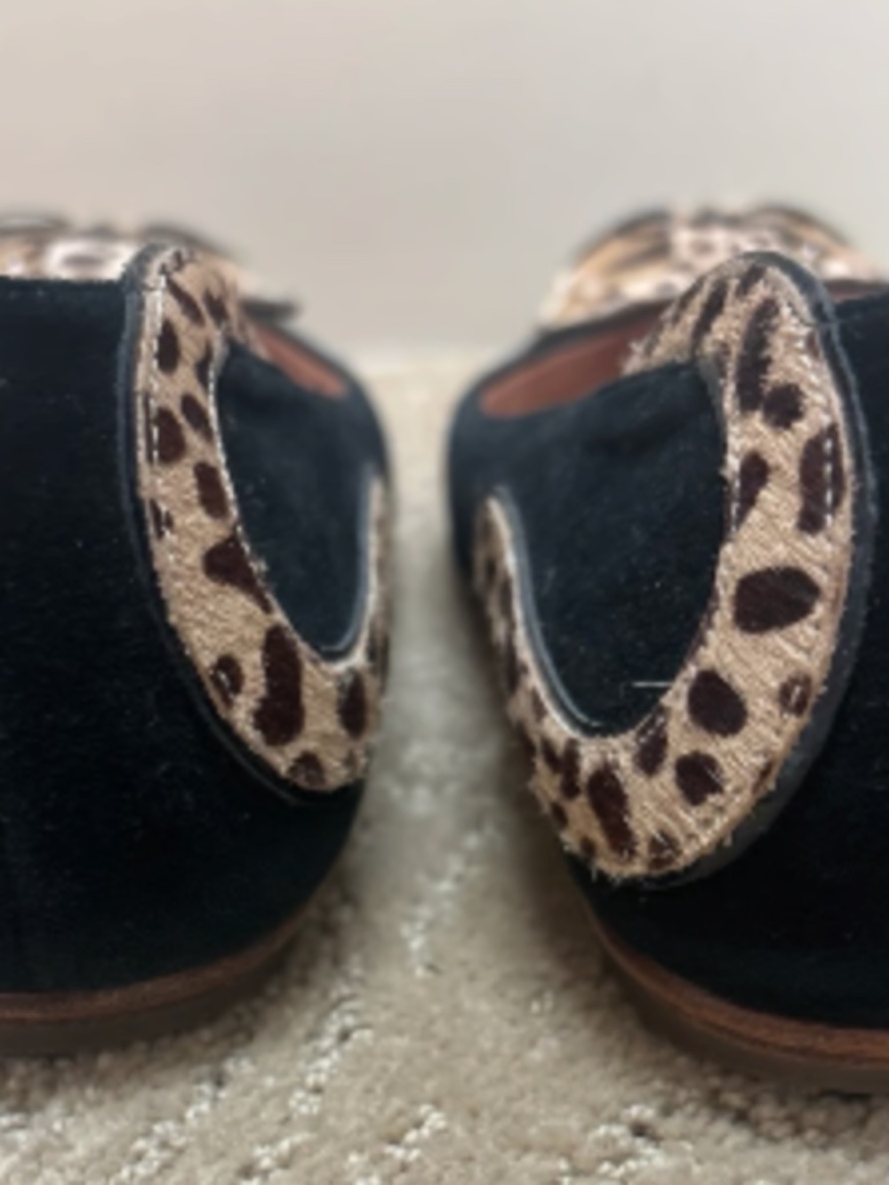 Kate Spade Cheetah flats (Real fur & velveteen embellishment) - Picture 3 of 4